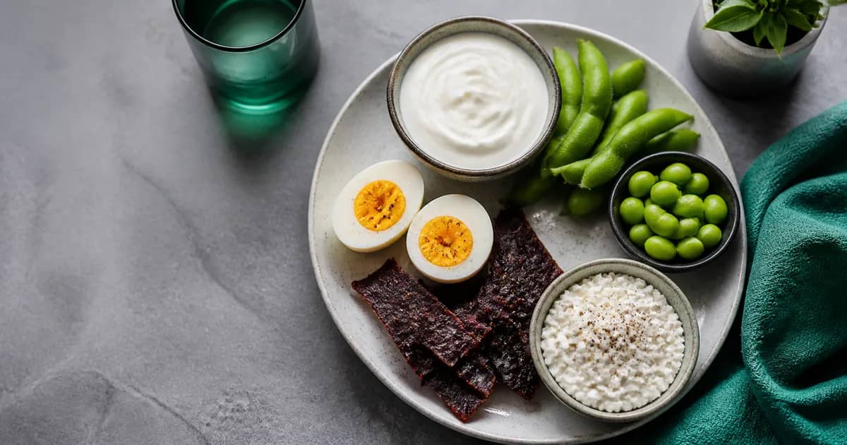 12 eiweißreiche Snacks mit groben Makros