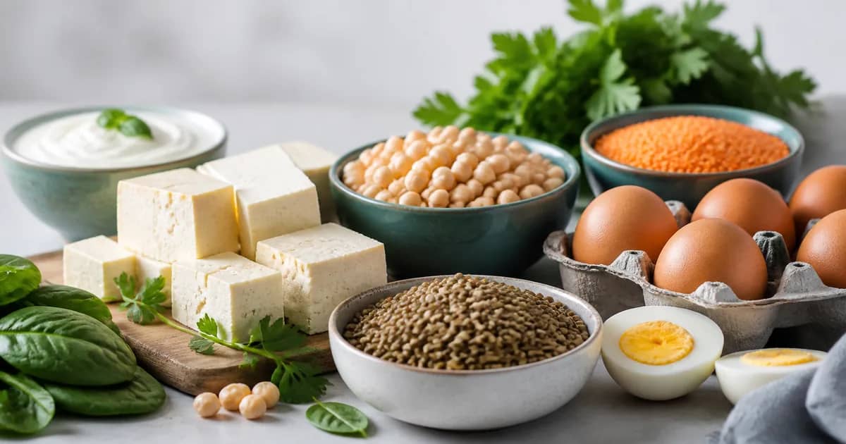 Dieta vegetariana iperproteica: fonti, dosi e giornata tipo