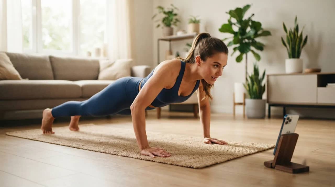 Heimtraining-Plan ohne Geräte