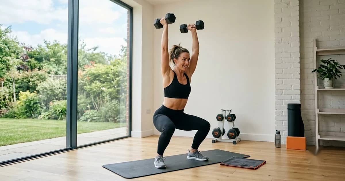 Full body workout met dumbbells: compleet schema voor thuis